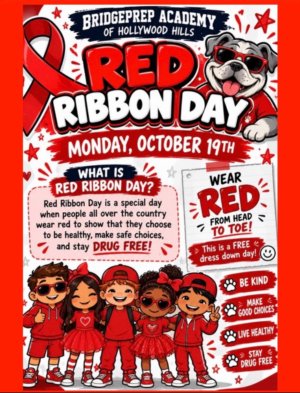 Wear Red For Red Ribbon Day