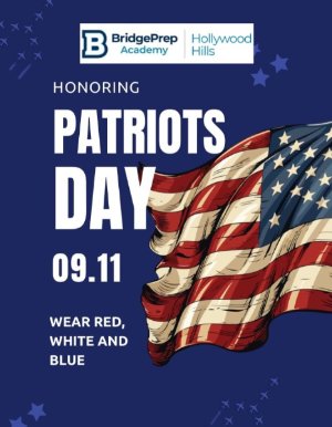 Patriots Day - Wear Red, White and Blue